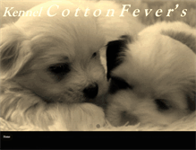 Tablet Screenshot of cottonfevers.com